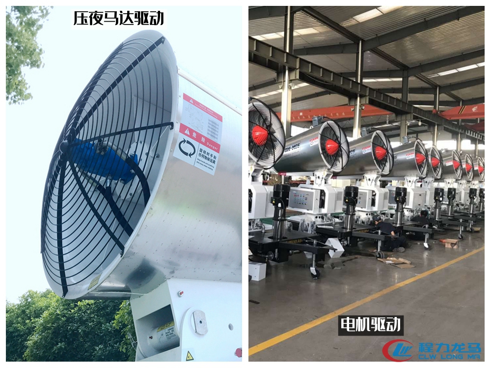 霧炮車(chē)新的選擇：全液壓噴霧機(jī)，抑塵車(chē)噴霧機(jī)不在局限于電驅(qū)動(dòng)
