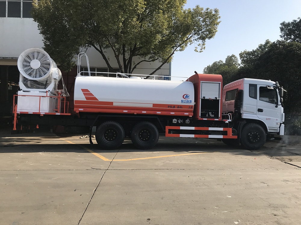 東風隨專后雙橋霧炮霧炮車(國六16立方/50-120米霧炮)